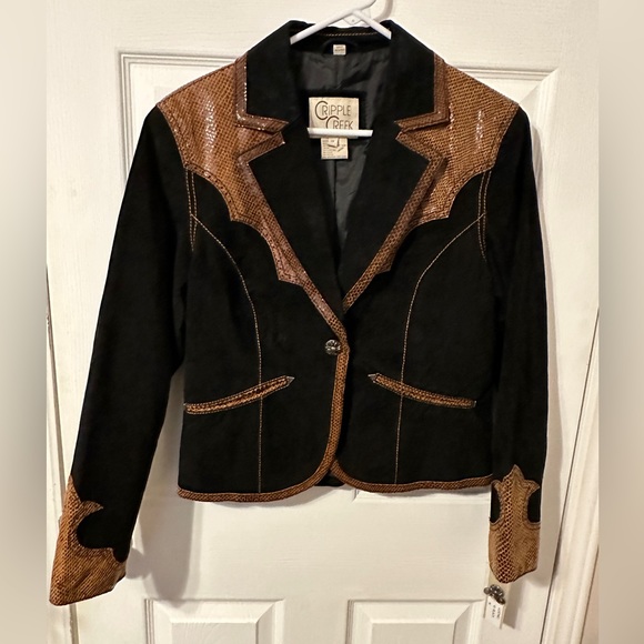 Cripple Creek Jackets & Blazers - Cripple Creek Leather Western Jacket Size M